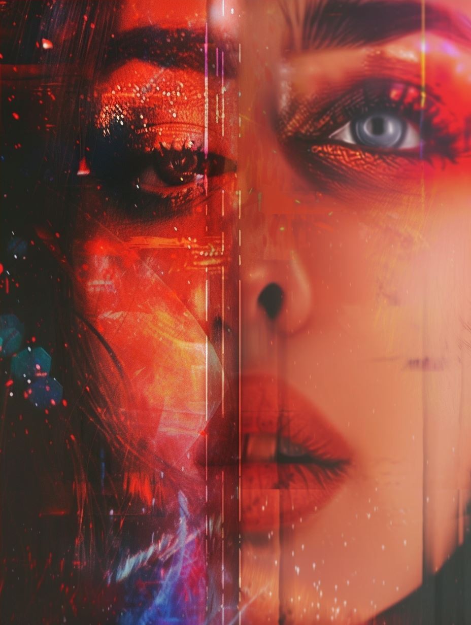 Crimson Ethereal Gaze