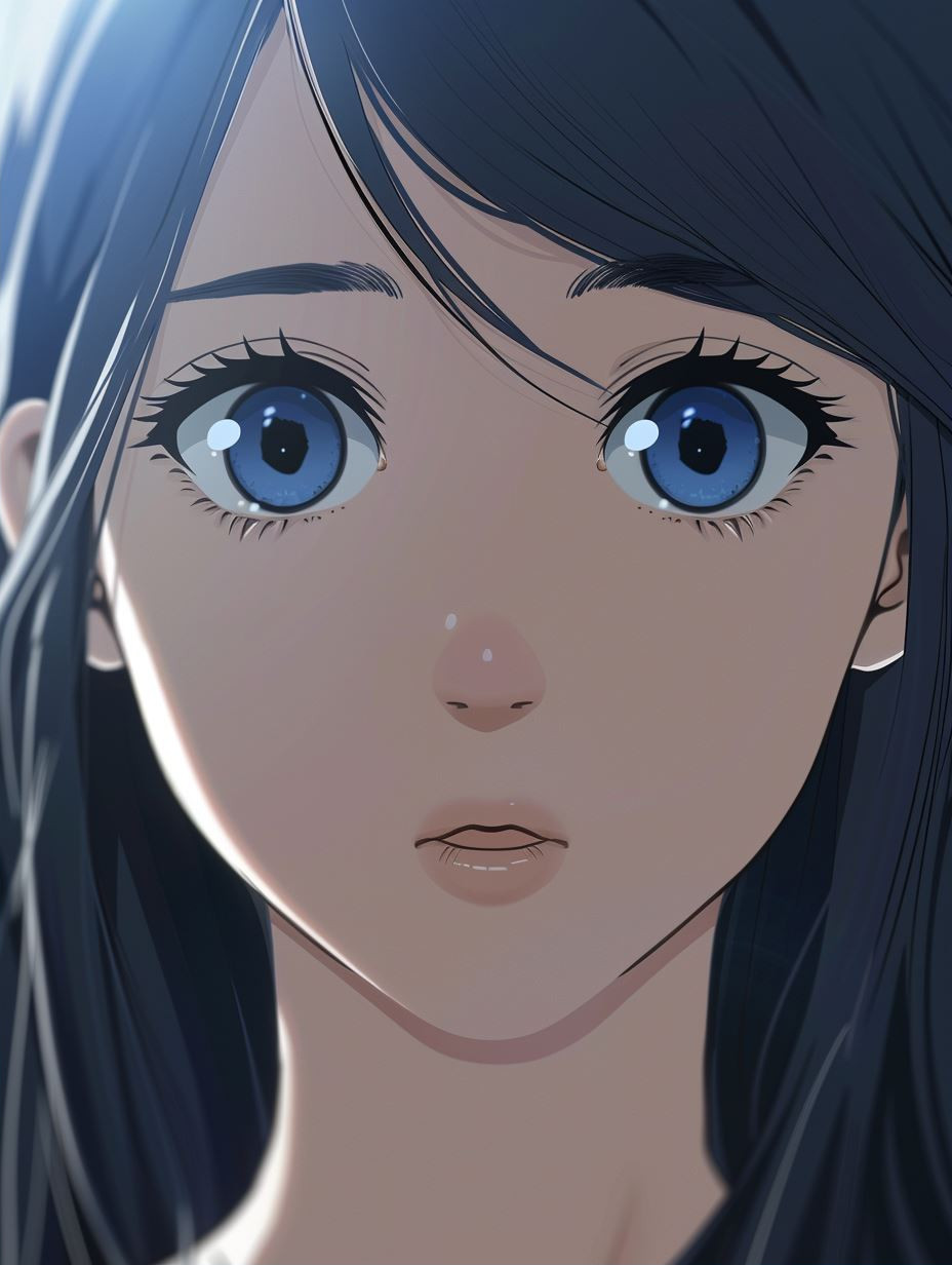 Ethereal Gaze of Midnight Ink
