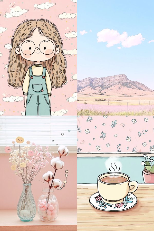 Pastel Dreamy Doodle