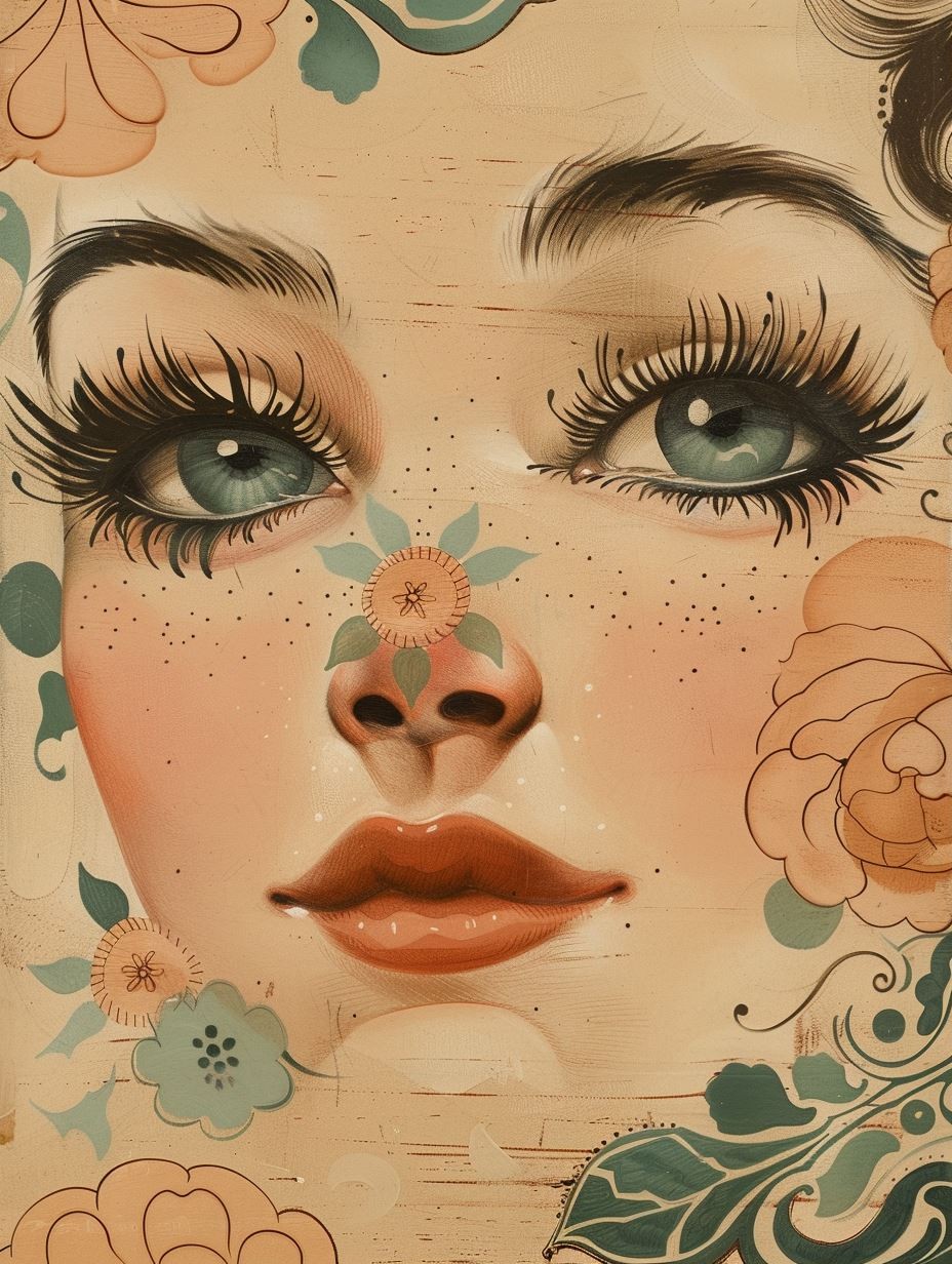 Vintage Floral Muse