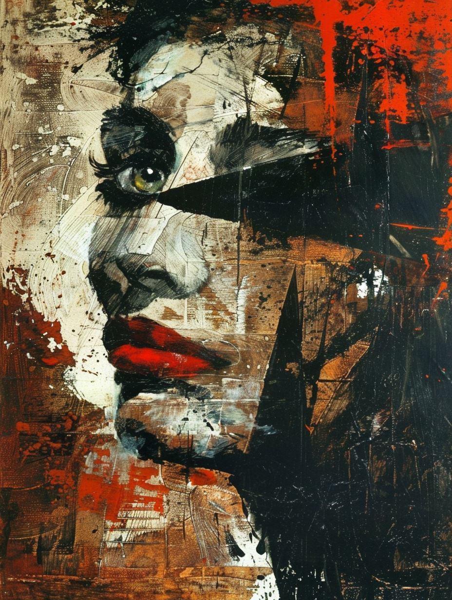 Fragmented Soul in Crimson Chaos