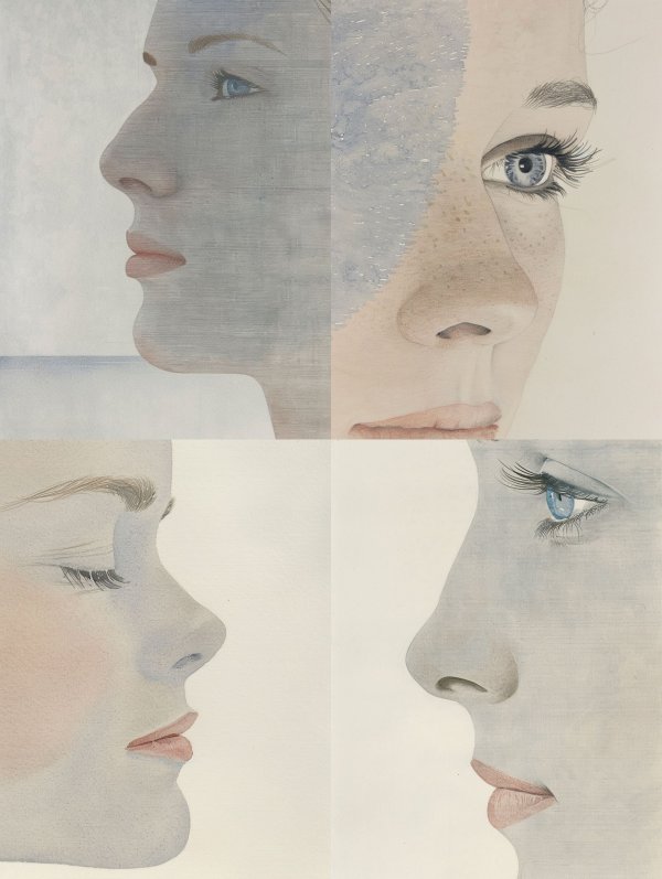 Ethereal Fragments of a Face