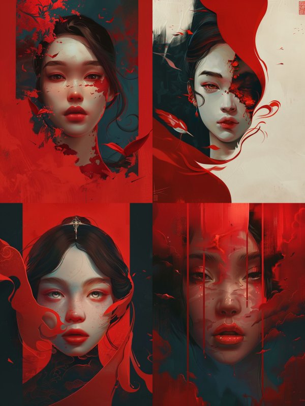 Crimson Petal Dream