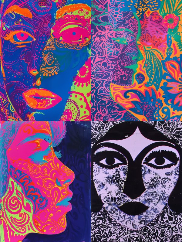 Neon Psychedelic Dream