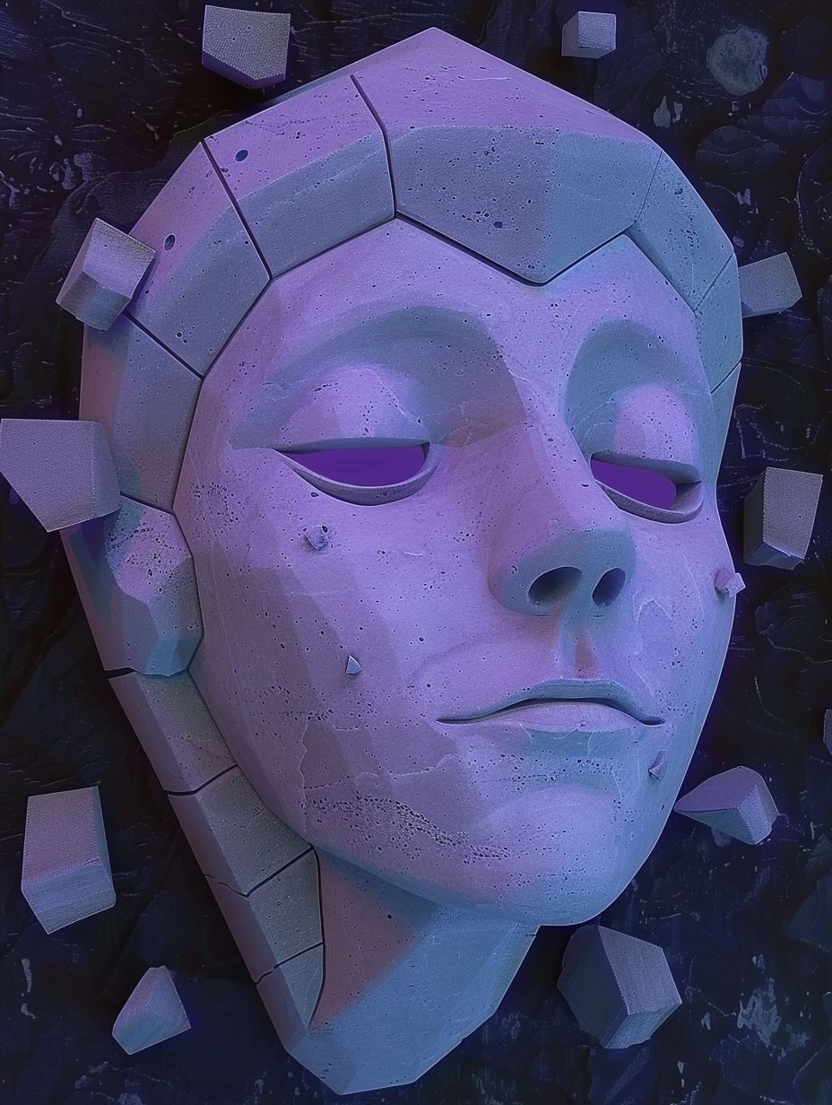 Ethereal Neon Cybernetic Soul