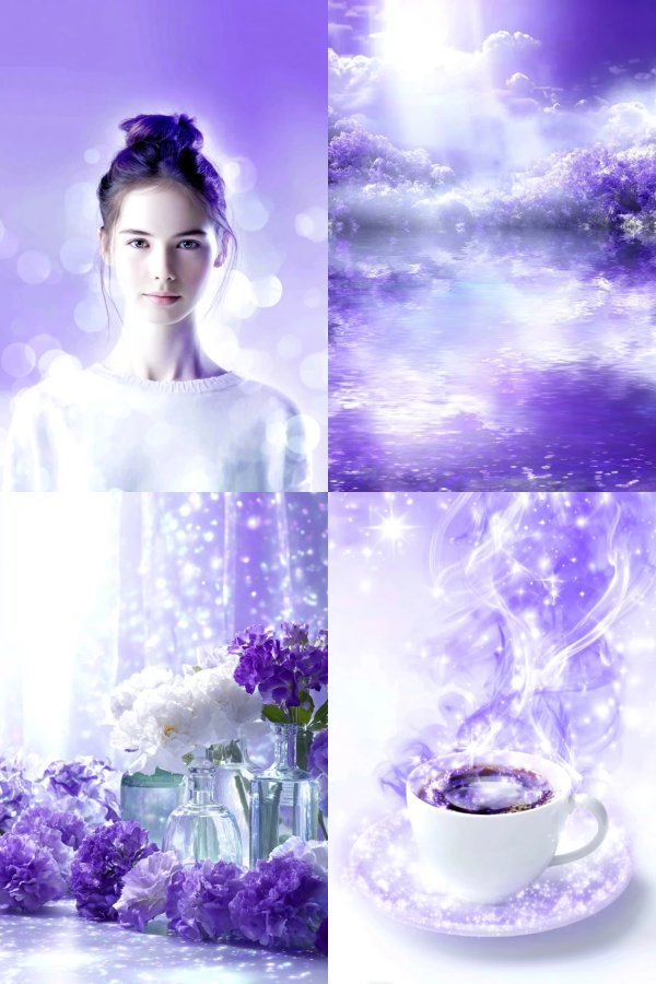 Violet Ethereal Glow