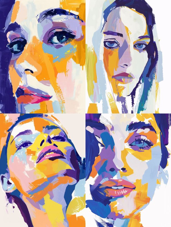 Chromatic Soul Portrait