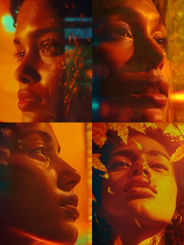 Amber Glow Radiance