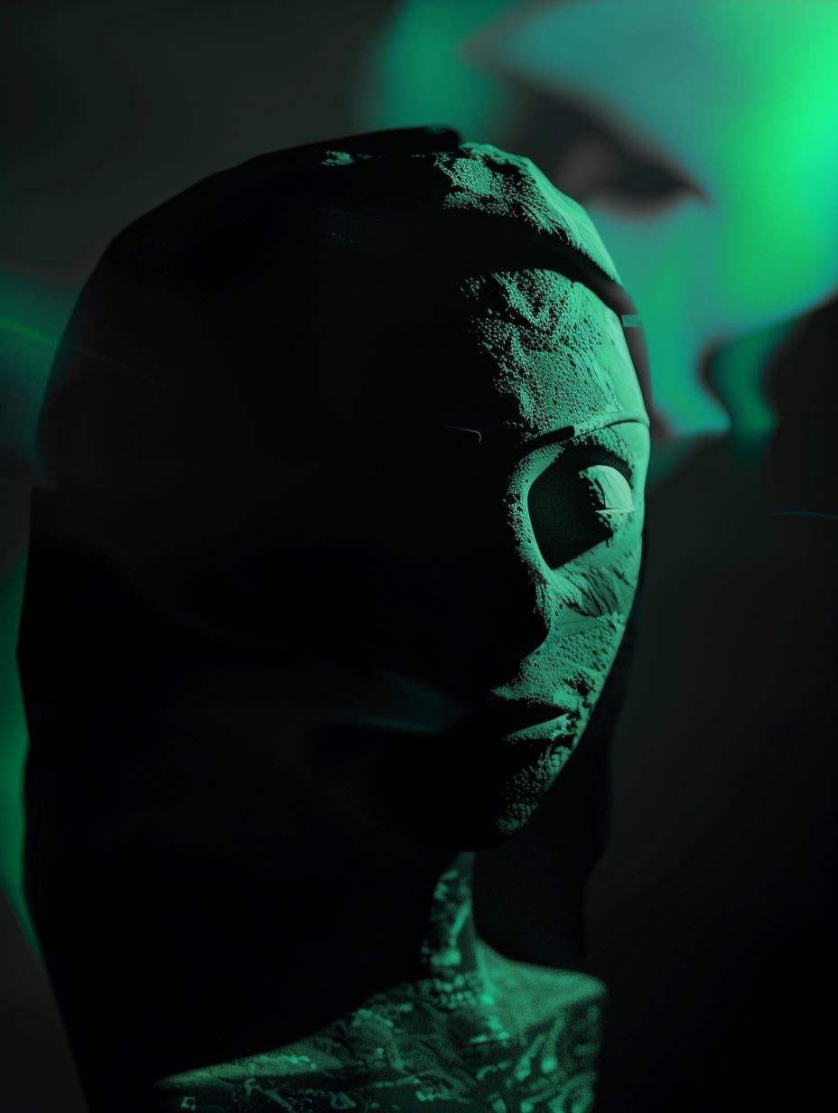 Neon Dreams of Digital Silence