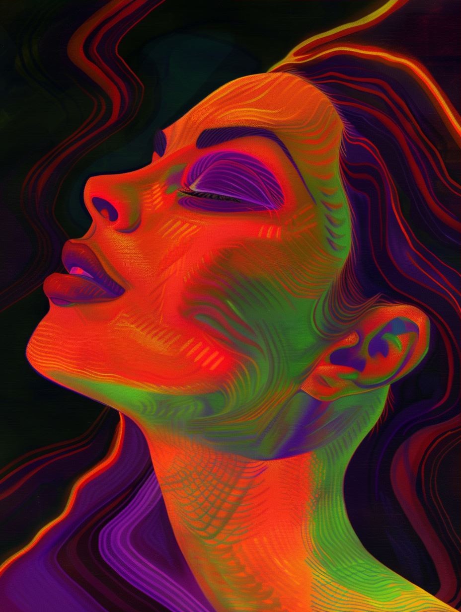 Neon Psychedelic Dream - Image 3