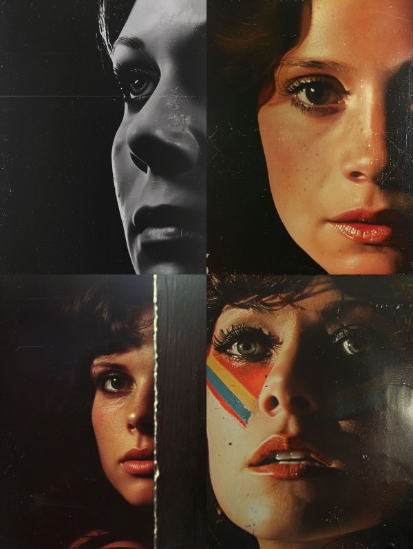 Prismatic Portraits of Cinematic Mood