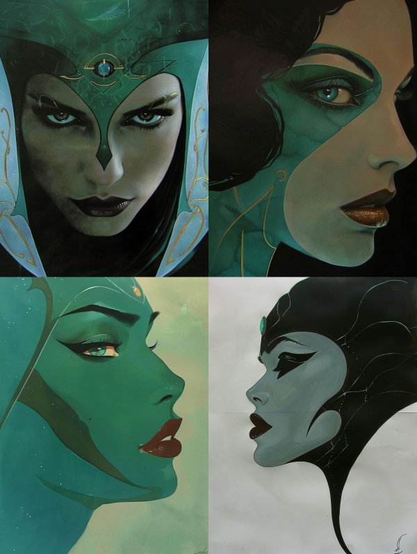 Emerald Mystic Gaze