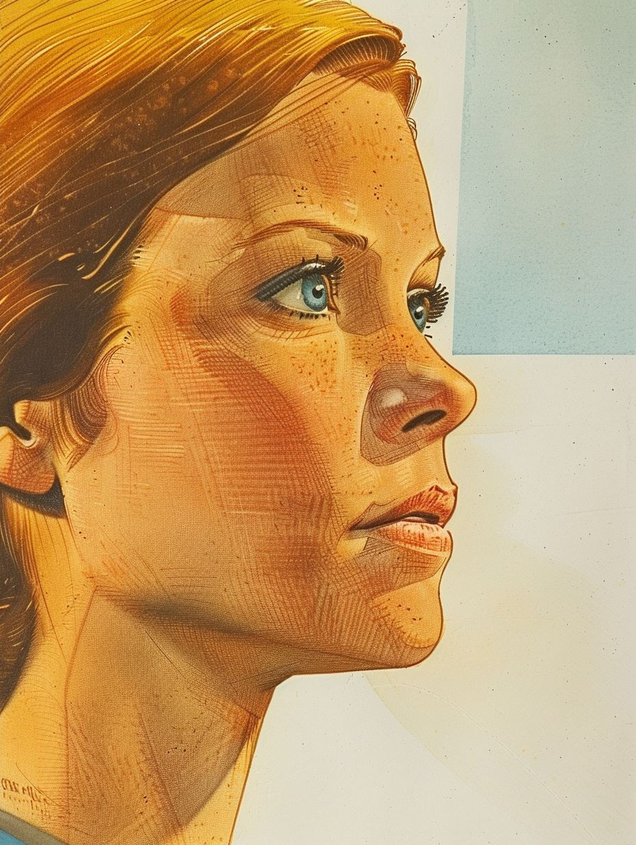 Fragmented Gaze of Azure Light