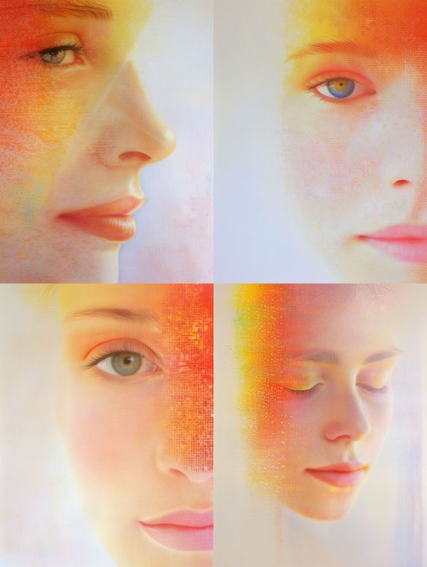 Prismatic Soul Portrait