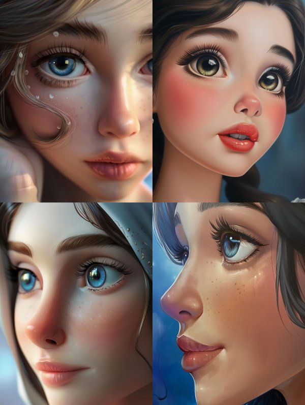 Dewy Ethereal Gaze