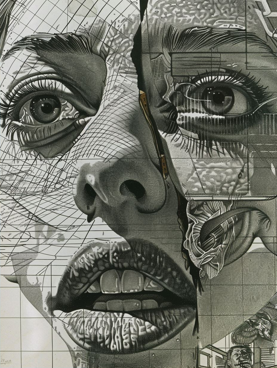 Fragmented Echoes of a Face