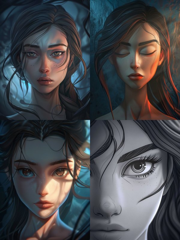 Ethereal Midnight Muse
