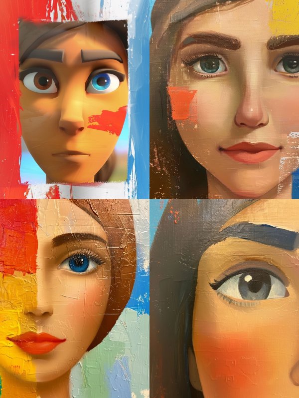 Vibrant Animated Contrast