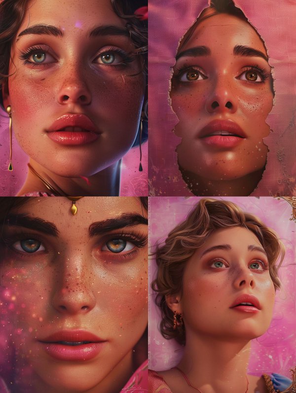 Ethereal Glow Portrait Series