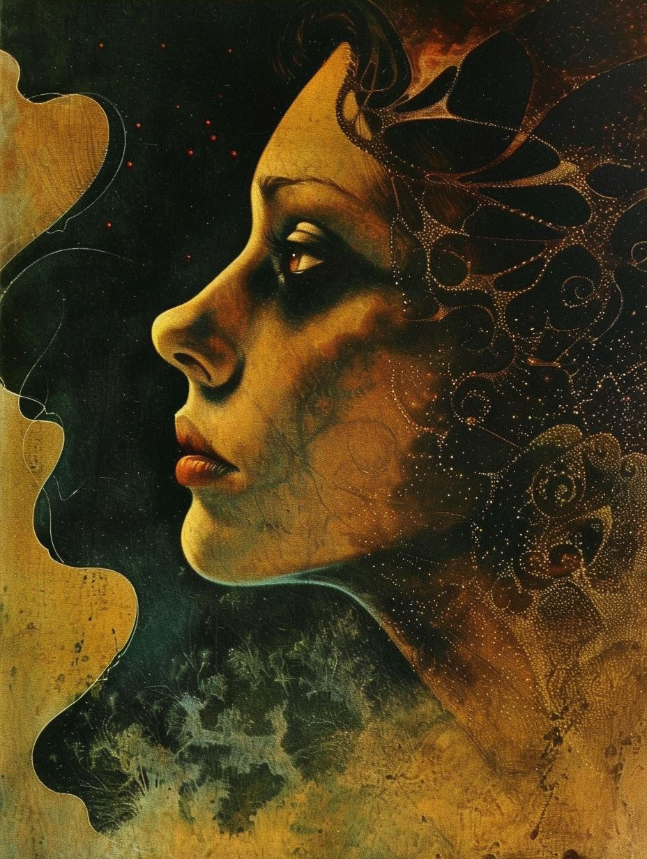 Golden Mystic Gaze