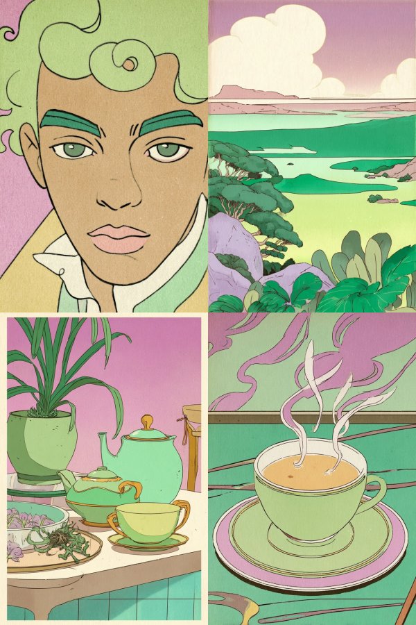Pastel Pop Portrait