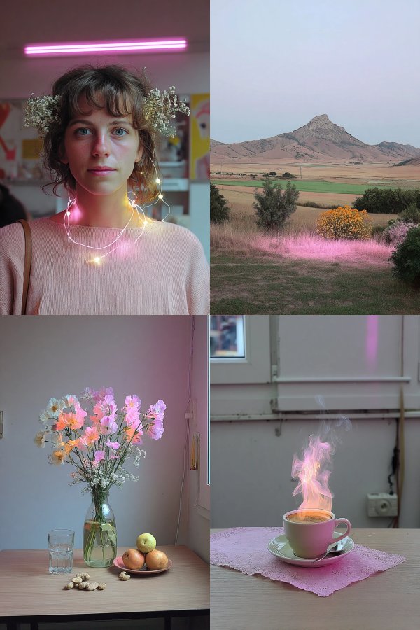 Neon Floral Dream