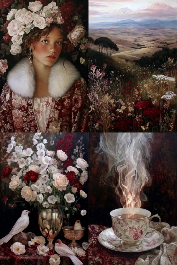 Floral Renaissance Elegance