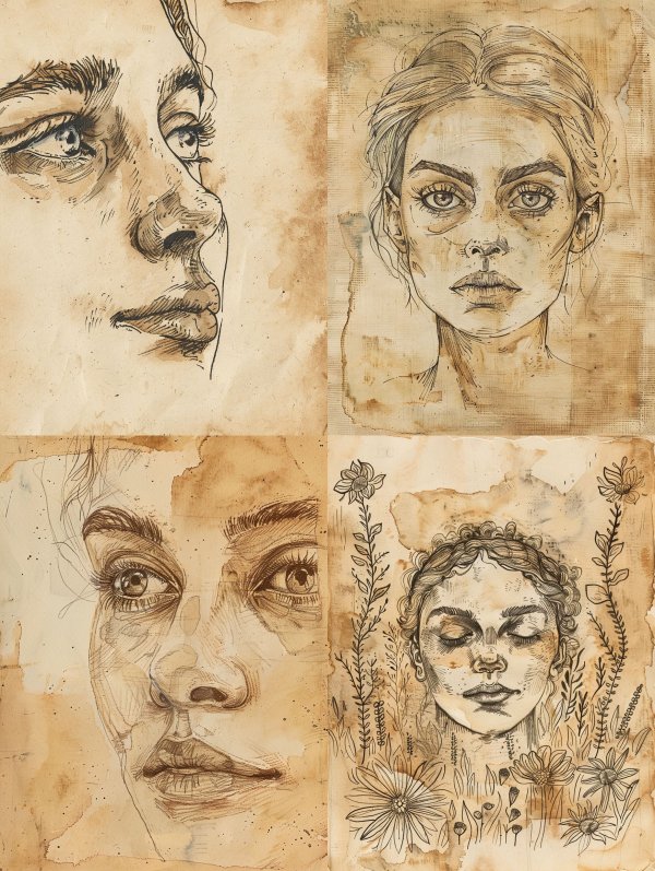 Sepia Tones of Human Emotion