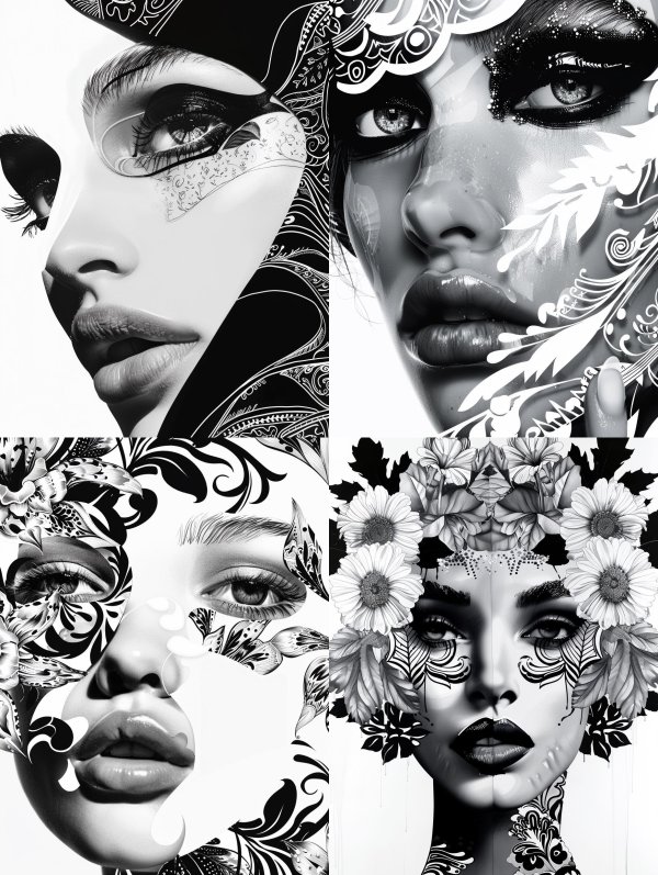 Monochrome Ethereal Fusion