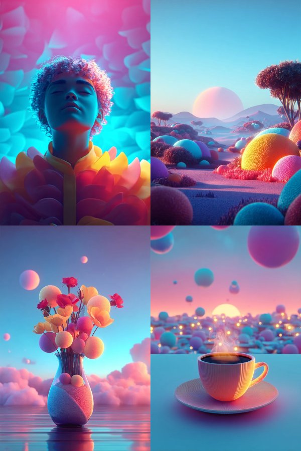 Neon Dream Serenity