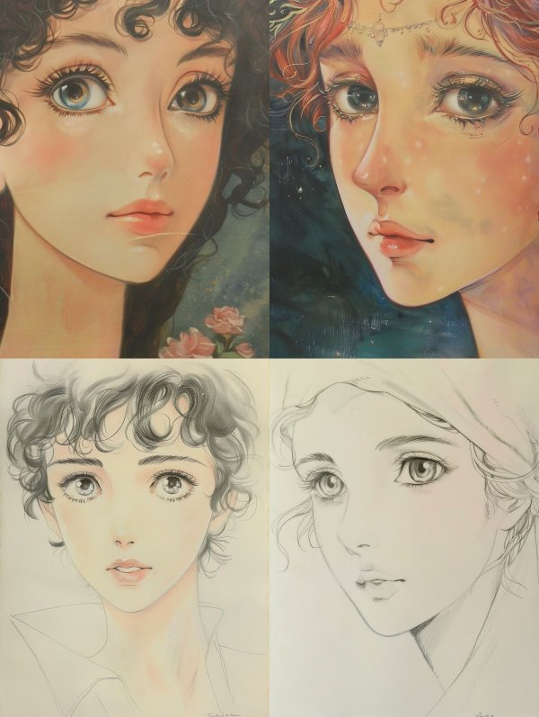 Ethereal Curly Muse