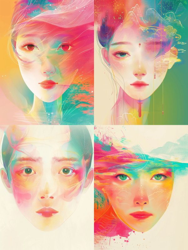 Prismatic Ethereal Muse