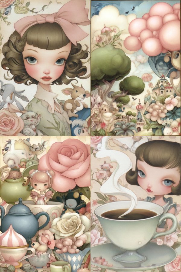 Whimsical Pastel Dream