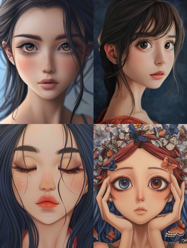 Ethereal Digital Portrait Glow