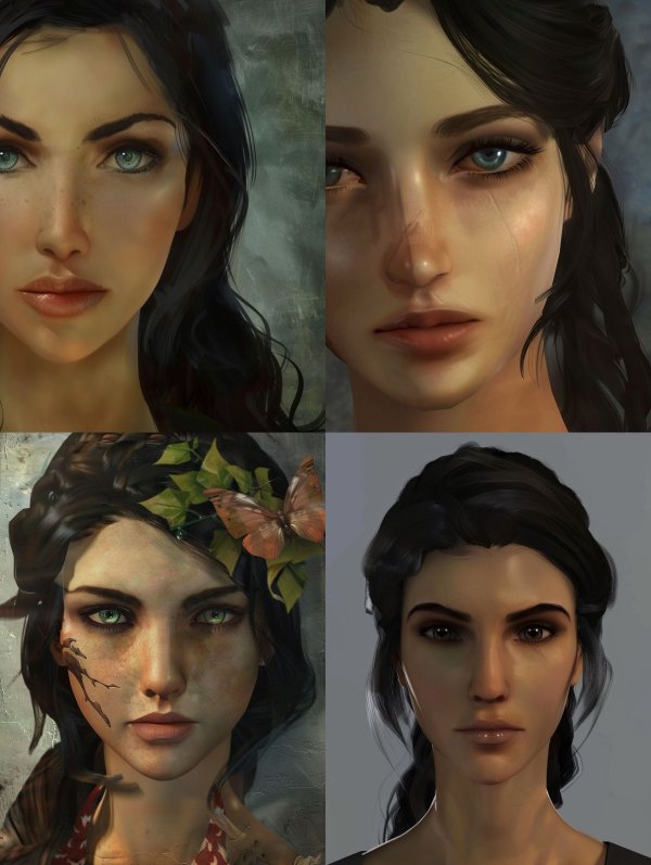 Mystic Gaze Portrait