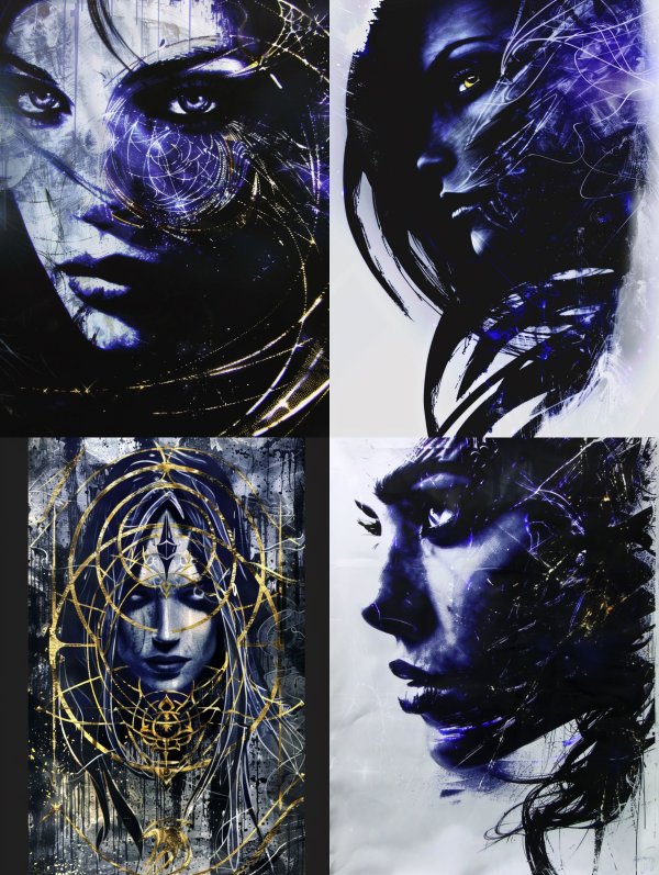 Celestial Indigo Vision