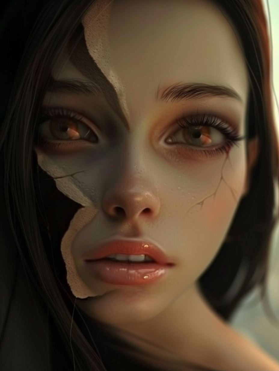 Fragmented Beauty Porcelain Soul