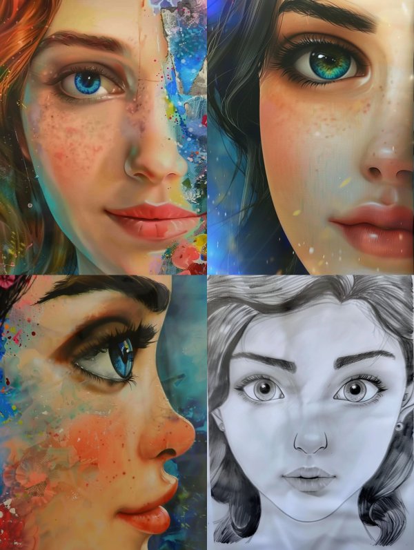 Prismatic Portrait Dreams