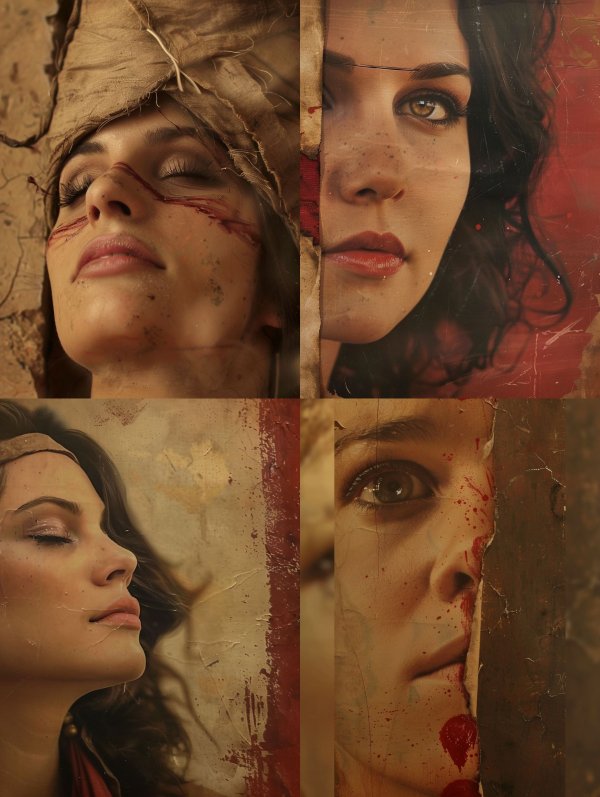 Fragmented Echoes of Ethereal Beauty