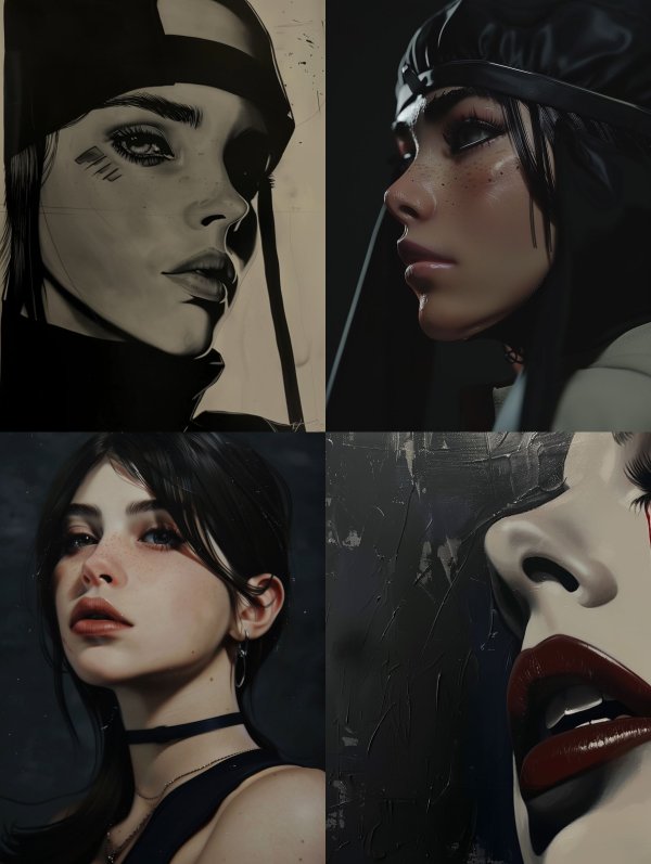 Noir Cybernetic Gaze