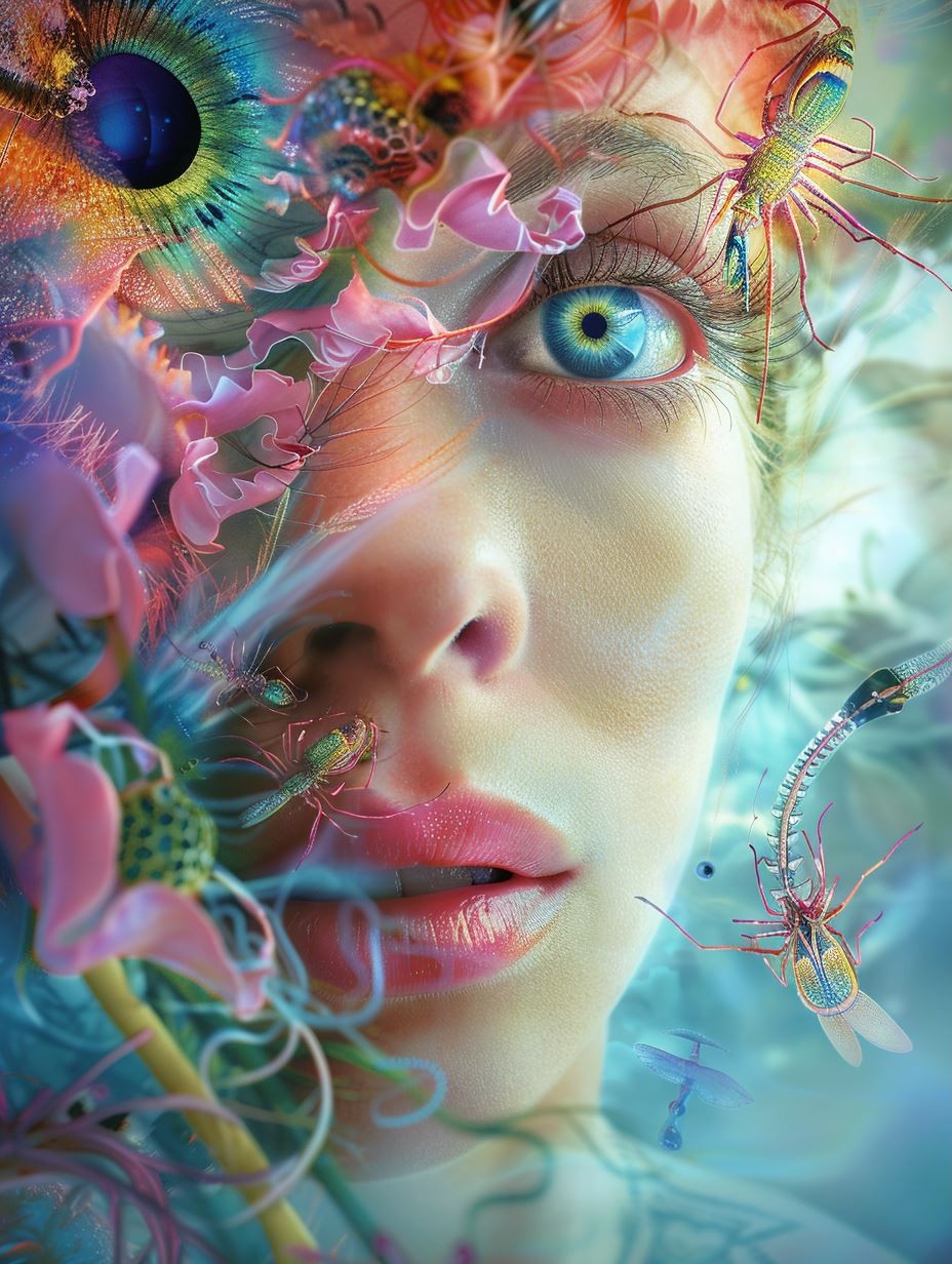 Celestial Dreamscape Portrait