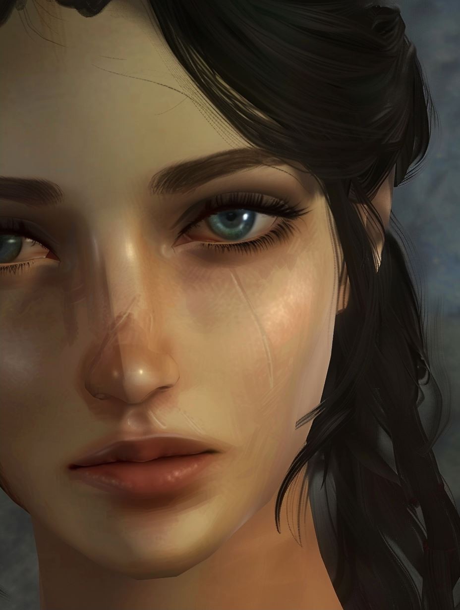 Mystic Gaze Portrait