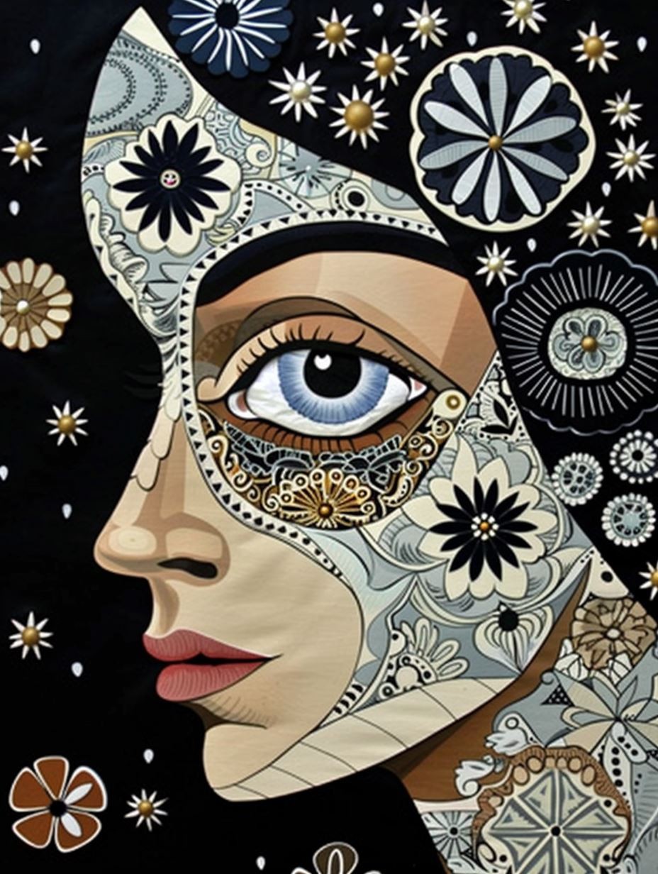 Celestial Shadow Portrait - Image 4