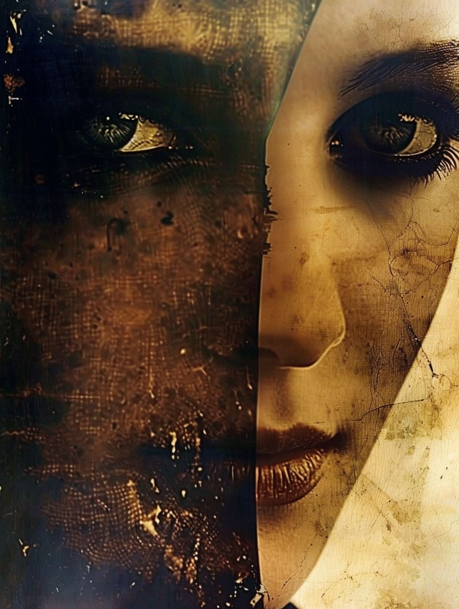 Vintage Ethereal Grunge Portrait - Image 3