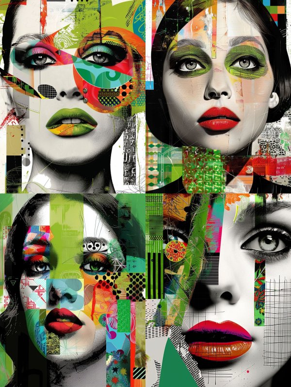 Chromatic Fragment Portrait 2