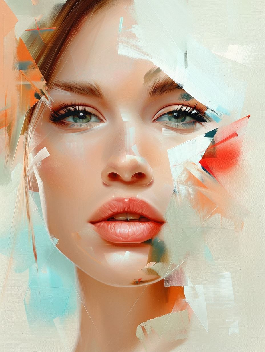 Fragmented Ethereal Beauty
