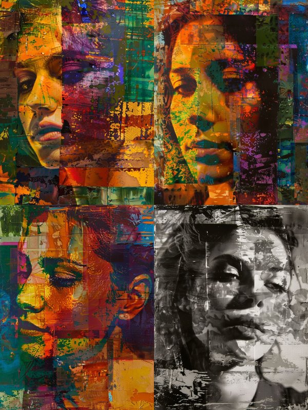 Fragmented Neon Soul