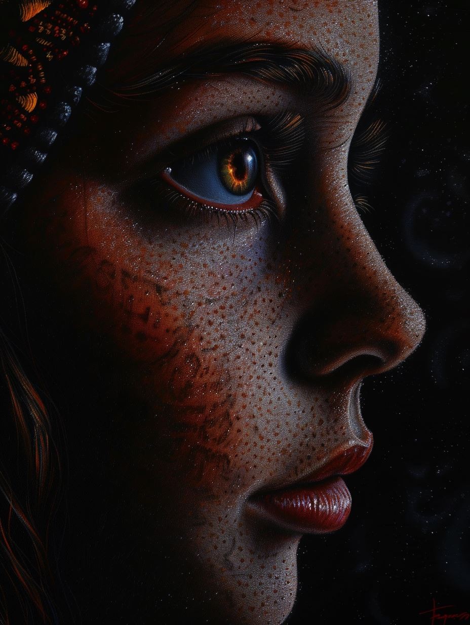 Ethereal Freckled Muse - Image 2