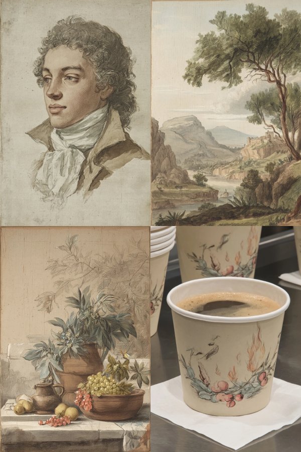 Classical Regency Sketch