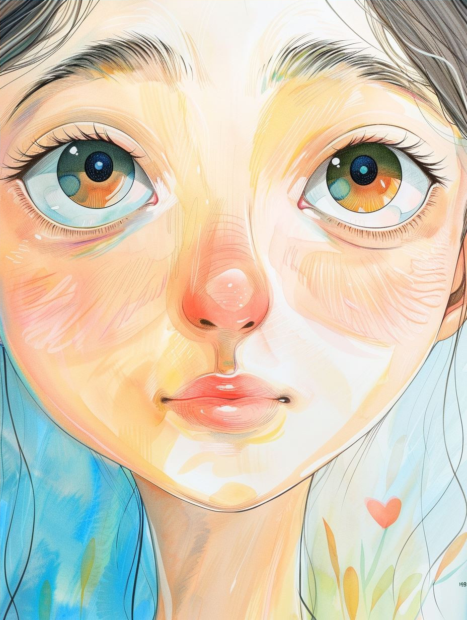 Luminous Ethereal Portrait Study